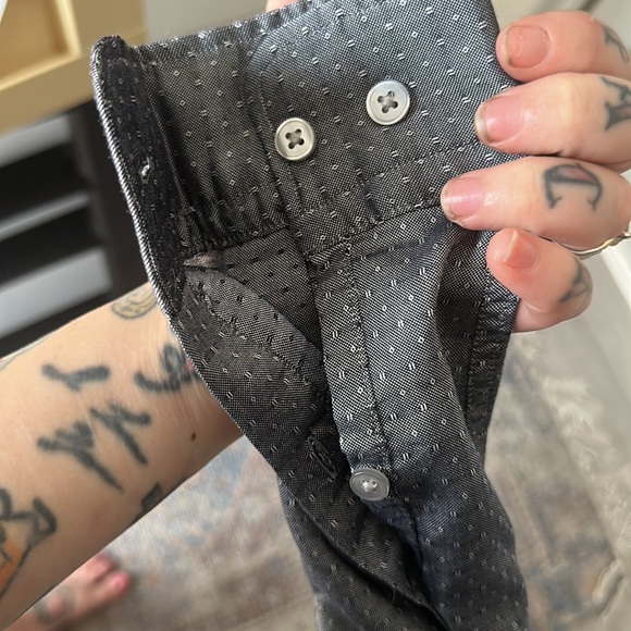 HUGO BOSS SLIM FIT RESPONSIBLE LONG SLEEVE DRESS SHIRT - Picture 5 of 12